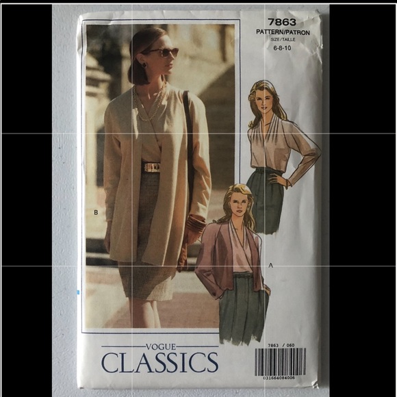 Vogue Pattern Set 7863 - Picture 1 of 2